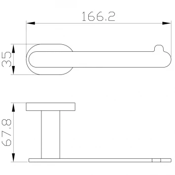 Держатель туалетной бумаги Wonzon & Woghand First WW-8416-LG золотой