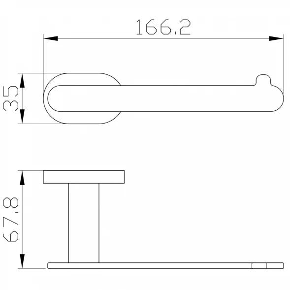 Держатель туалетной бумаги Wonzon &amp; Woghand First WW-8416-LG золотой