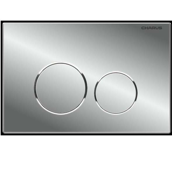 Кнопка смыва Charus Spazio FP.330.21.01 хром глянцевый