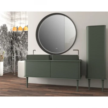 Пенал Cezares Idra 55818 подвесной L/R, Verde Opaco