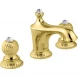 Смеситель для раковины Emmevi The One Cloe 98033SW/OR с донным клапаном, Золото