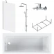 Акриловая ванна 170x70 см Am.Pm Gem W90ASET-170D8