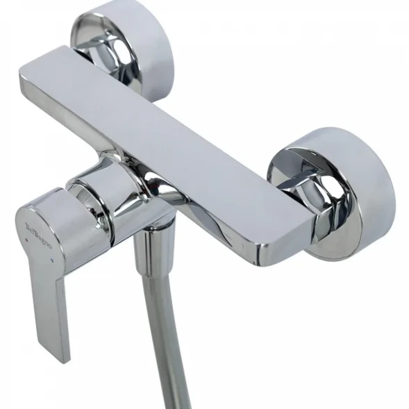 Смеситель для душа BelBagno Aurora AURORA-ESDM-CRM с душевым гарнитуром, хром
