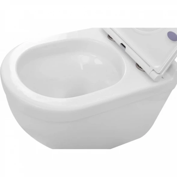 Унитаз подвесной BelBagno Senso-R BB017CH-TOR безободковый, торнадо, белый