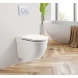 Унитаз подвесной BelBagno Senso-R BB017CH-TOR безободковый, торнадо, белый