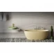 Ванна из литьевого мрамора Salini S-Stone Alda Wall 101925MF 170x90 см, покраска по RAL матовый полностью