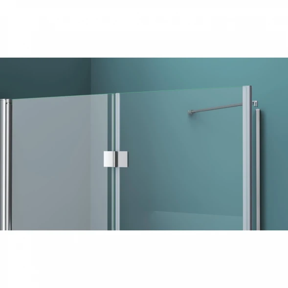 Душевой уголок 80x80 см BelBagno Albano ALBANO-AS-1-80-C-Cr прозрачное