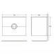 Раковина 75x50 см BelBagno Onda BB750/500-LV-MR-OND