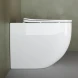 Приставной безободковый унитаз с сиденьем микролифт Ceramica Nova Mia CN1810