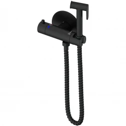Гигиенический душ Wonzon &amp; Woghand WW-88819902-MB с термостатом, черный матовый