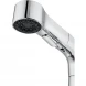 Смеситель для раковины Wonzon &amp; Woghand WW-121B108-CR с выдвижным изливом, хром