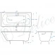 Ванна чугунная Delice Flex DLR230631R 170x80 см, с отверстиями под ручки, белый