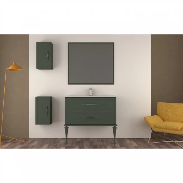 Шкаф одностворчатый Cezares Tiffany 55333 30x54,7 см L/R, Verde Opaco