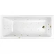 Акриловая ванна Whitecross Wave 0101.150070.100.ULTRANANO.GL 149,5x70 см, с гидромассажем, белый