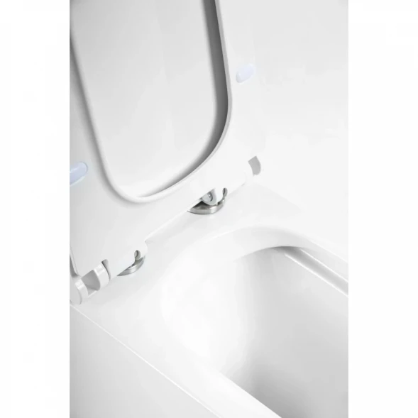 Чаша напольного безободкового унитаза BelBagno Ardente-R BB02093CPR