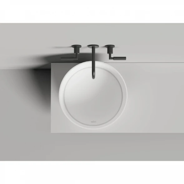 Раковина-чаша Salini S-Stone Armonia Round 03 130423M 45x45 см, накладная, белый матовый