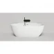 Ванна из литьевого мрамора Salini S-Stone Alda Wall 101925M 170x90 см, белый матовый