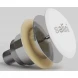 Донный клапан для ванны Salini S-Stone D 401 151301M универсальный, белый матовый