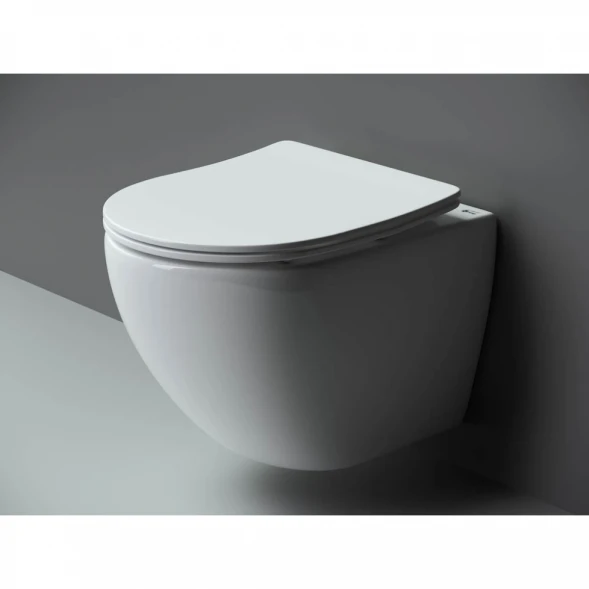 Комплект подвесной унитаз Ceramica Nova Metropol CN4002 + система инсталляции Ceramica Nova Envision Flat CN1002B + CN1000