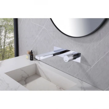 Смеситель для раковины CoolStart Abber Rund AF8712 встраиваемый, хром