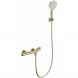 Термостат для душа Wonzon &amp; Woghand WW-B2057-A-BG с душевым гарнитуром, золотой матовый