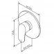 Смеситель для душа Am.Pm Like F8075000