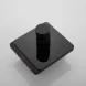 Гигиенический душ Rose R105H со смесителем, черный матовый
