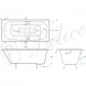 Ванна чугунная Delice Flex DLR230631R-AS 170x80 см, с отверстиями под ручки, антискользящим покрытием, белый