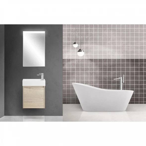 Тумба Rovere Galifax Bianco 49,4 см BelBagno Kraft KRAFT MINI-500/260-1A-SO-RGB-R