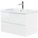 Тумба Bianco Lucido 102 см BelBagno Albano ALBANO-CER-1050-2C-SO-BL