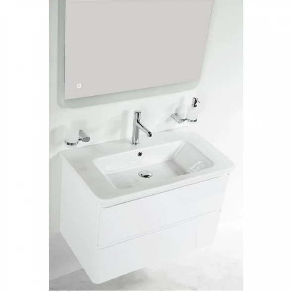 Тумба Bianco Lucido 102 см BelBagno Albano ALBANO-CER-1050-2C-SO-BL