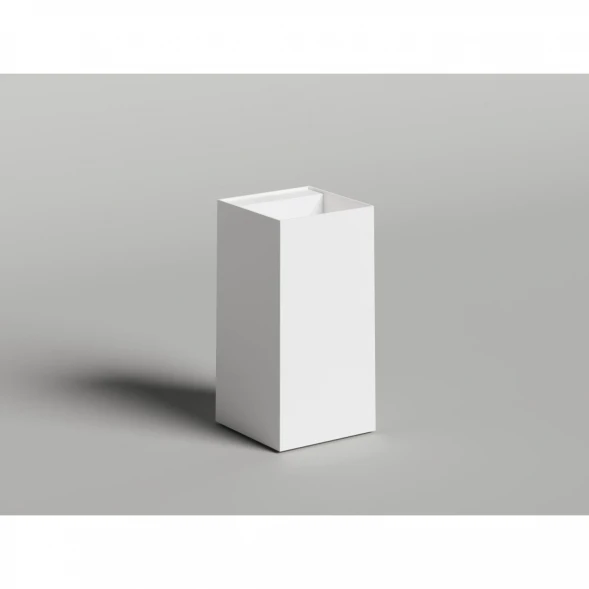 Раковина Salini S-Sense Armonia Square Top 01 130511TG 46x46 см, напольная, белый глянец