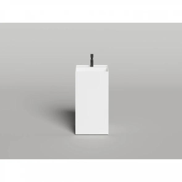 Раковина Salini S-Sense Armonia Square Top 01 130511TG 46x46 см, напольная, белый глянец