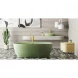 Раковина-чаша Salini S-Stone Alda Wall 01 140321MF 58x45 см, накладная, подвесная, покраска по RAL матовый полностью