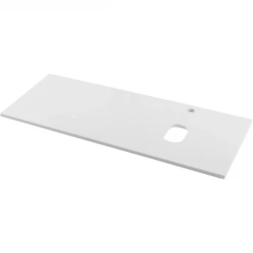 Столешница 120,4 см Bianco Opaco Belbagno Kraft EK-120-AS-BO-R