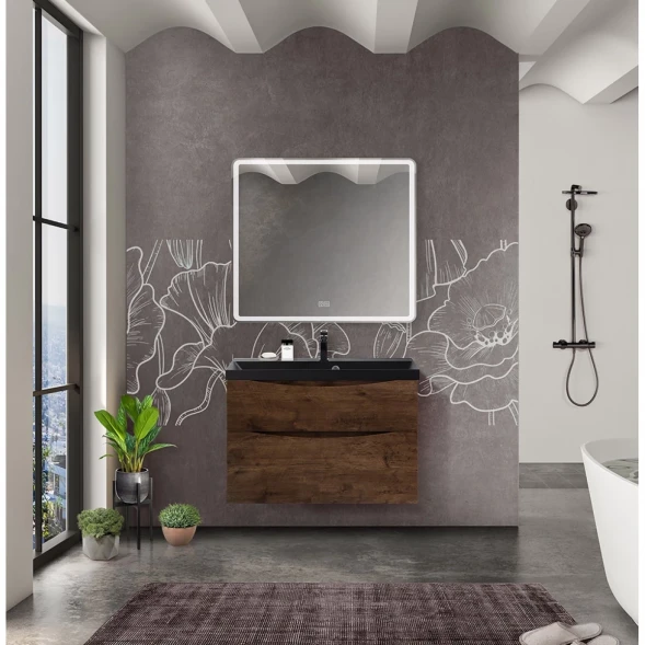 Тумба Rovere Moro 79,6 см BelBagno Marino MARINO-H60-800-2C-SO-RW-P