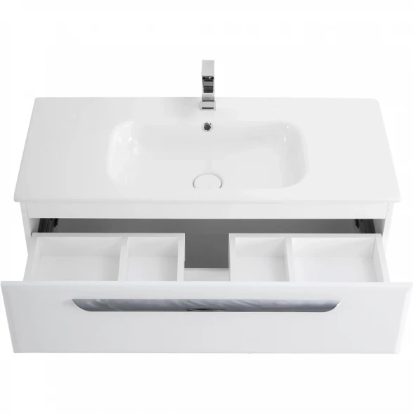 Тумба Bianco Opaco 97 см Cezares Eco ECO-CER-1000-2C-SO-BO