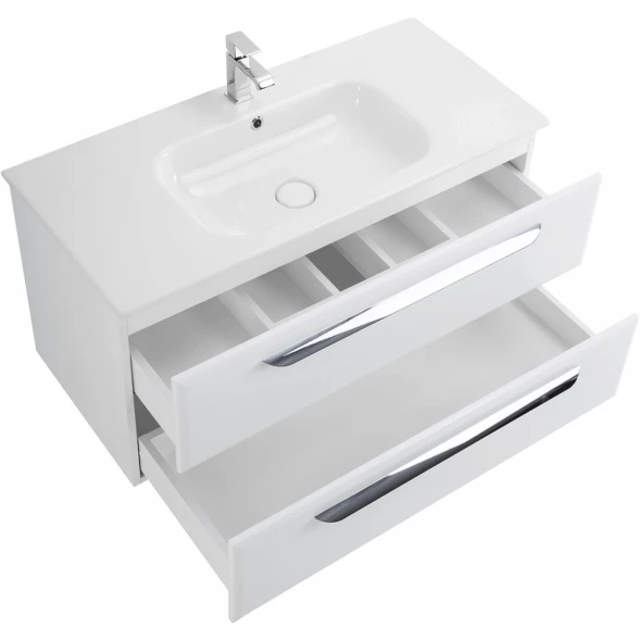 Тумба Bianco Opaco 97 см Cezares Eco ECO-CER-1000-2C-SO-BO