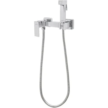 Гигиенический душ Hansberge Cubito H0077C со смесителем, хром