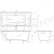 Ванна чугунная Delice Flex DLR230632 180x85 см, белый