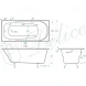Ванна чугунная Delice Maestro DLR230646 200x85 см, белый