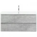 Тумба Cemento Verona Grigio 102 см BelBagno Albano ALBANO-CER-1050-2C-SO-CVG