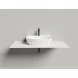 Раковина 58x45 см Salini S-Stone Alda Wall 02 140322M