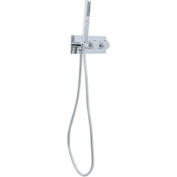 Смеситель для ванны Allen Brau Liberty 5.33009-00 встраиваемый, с душевым гарнитуром, хром