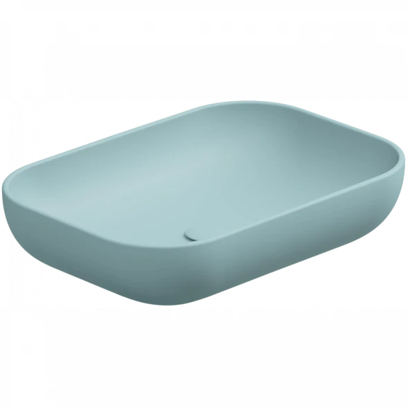 Раковина-чаша GSG Easy EALAVRE60037 60x42 см, накладная, ледяной матовый