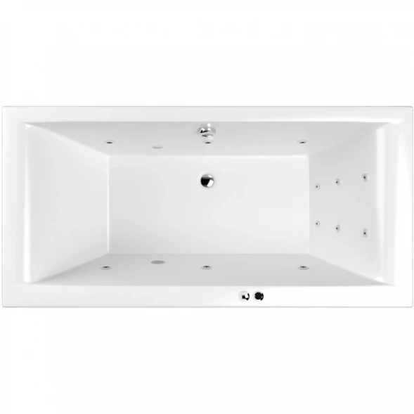 Акриловая гидромассажная ванна 170x80 см Whitecross Savia Duo 0103.170080.100.LINE.CR