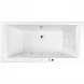 Акриловая гидромассажная ванна 170x80 см Whitecross Savia Duo 0103.170080.100.LINE.CR