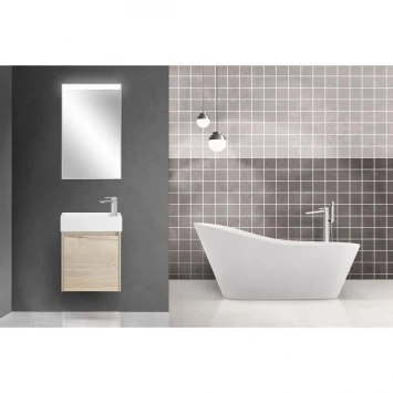 Тумба Rovere Galifax Bianco 49,4 см BelBagno Kraft KRAFT MINI-500/260-1A-SO-RGB-L