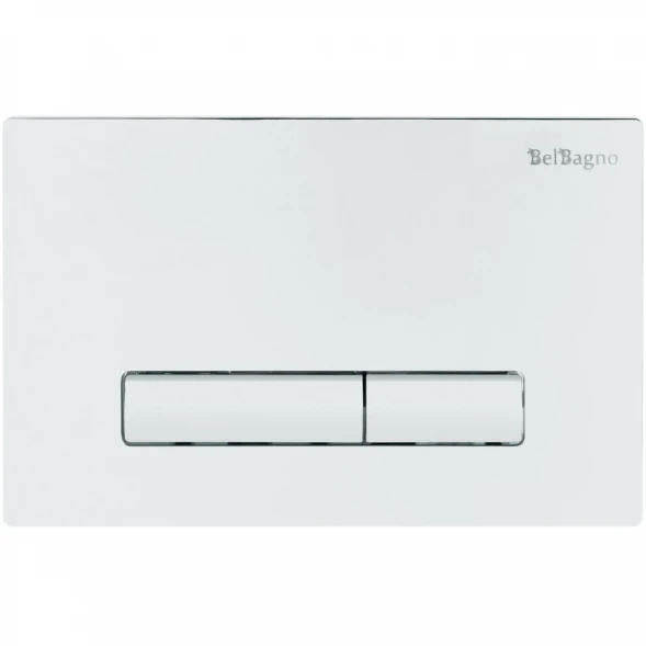 Кнопка смыва BelBagno Genova BB018-GV-BIANCO для инсталляции, белый