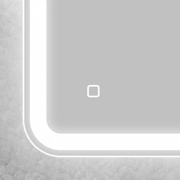 Зеркало 50x60 см BelBagno Marino SPC-MAR-500-600-LED-TCH